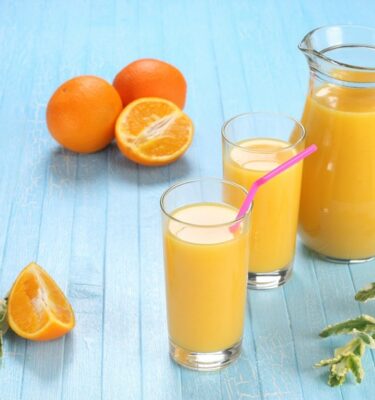 zumo de naranja de La Grosella