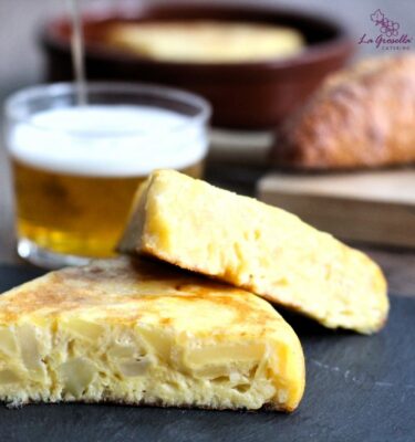 Nueva receta de tortilla de patatas de La Grosella