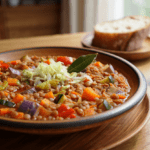 Comida a domicilio - Lentejas estofadas con verduras