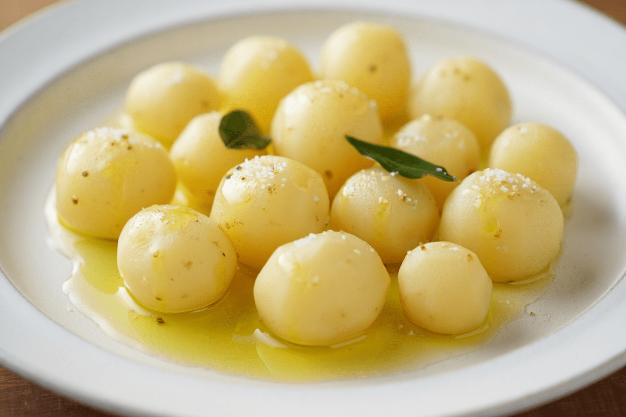 Patatas parisinas de La Grosella como guarnición