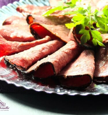 Pastrami de ternera de La Grosella Catering