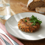 Comida a domicilio - Hamburguesa de lentejas