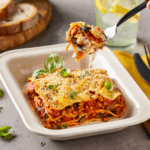 Comida a domicilio - Lasaña vegana