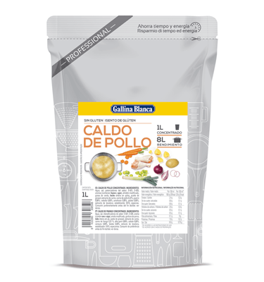 Caldo de pollo Gallina Blanca