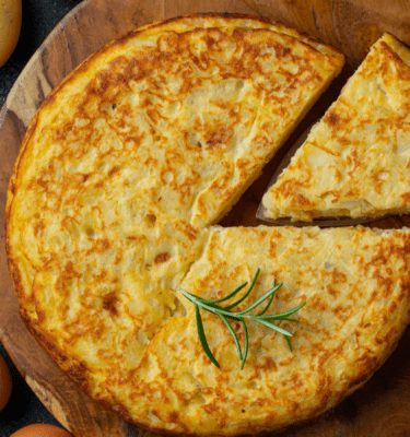 Tortilla de patatas de La Grosella
