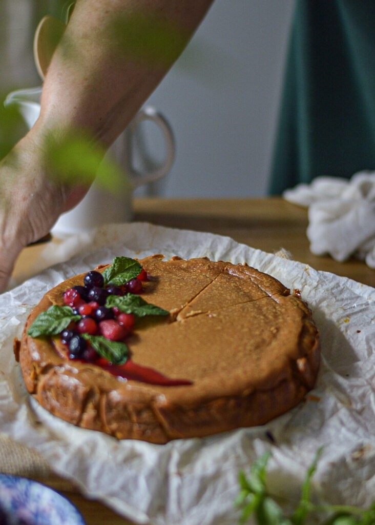Cheesecake de dulce de leche by Blanca Arias