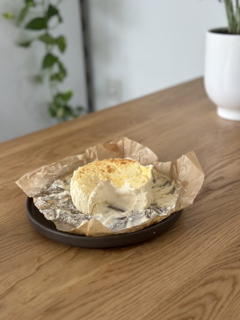 Tarta de queso en airfryer