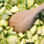 Comida a domicilio - Calabacín al vapor